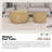 Round Storage End Table With Small Seat-1632160803-1632160801