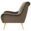Fauteuil d'appoint à coussin truffé Lundy-117067018