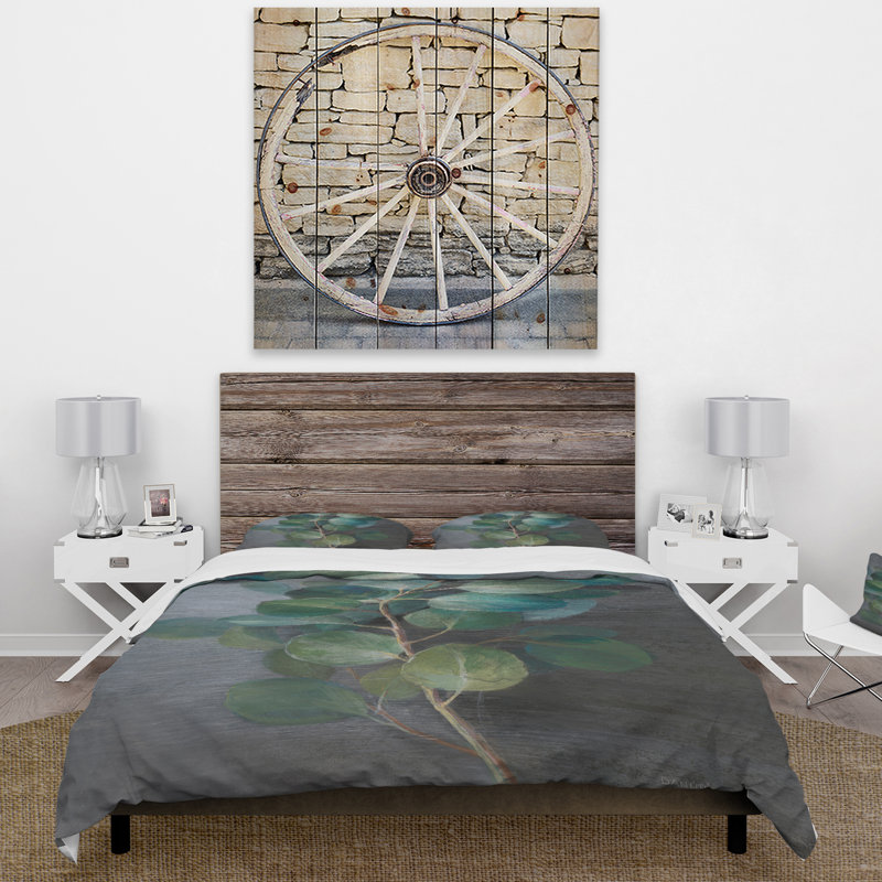 Fresh feuilles I - Ensemble de housse de couette traditionnel - Microfibre de polyester