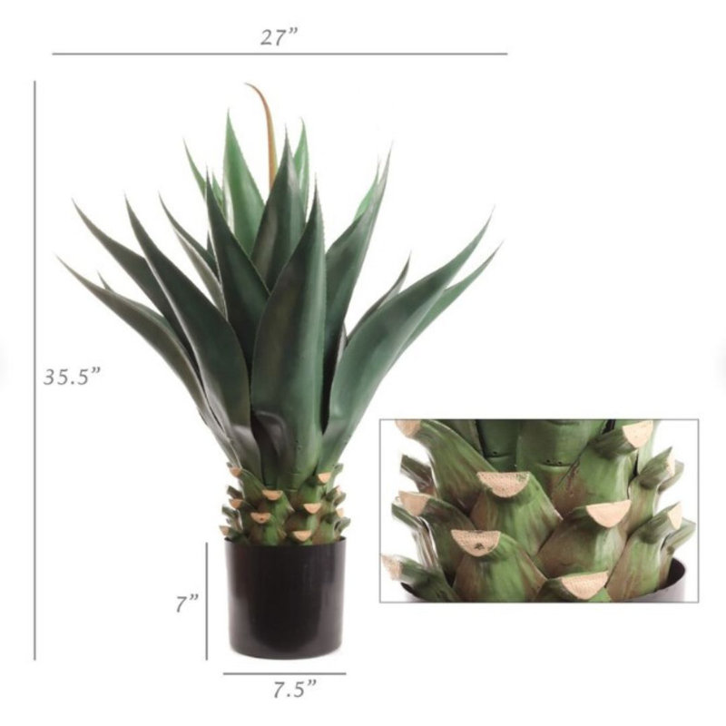 Plante artificielle en pot 35,5 po