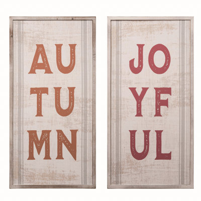Christmas Phrases Decorative Accent
