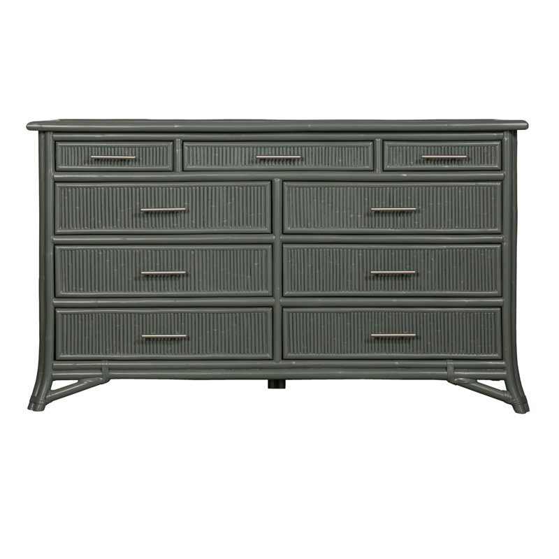 Bermuda 9 - Drawer Dresser, Evergreen
