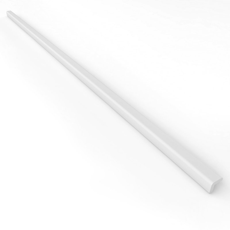Koville OCM8 White Shaker Outside Corner Molding 3/4"X3/4"X96" Solidwood
