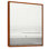 Minimalisme noir et blanc photo de plage V - art mural plage côtière