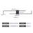 Gurine 55.12" Aluminum LED Flush Mounted Sconce