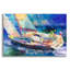 Voilier 2 pi par Richard Wallich, art mural en verre acrylique-164445111