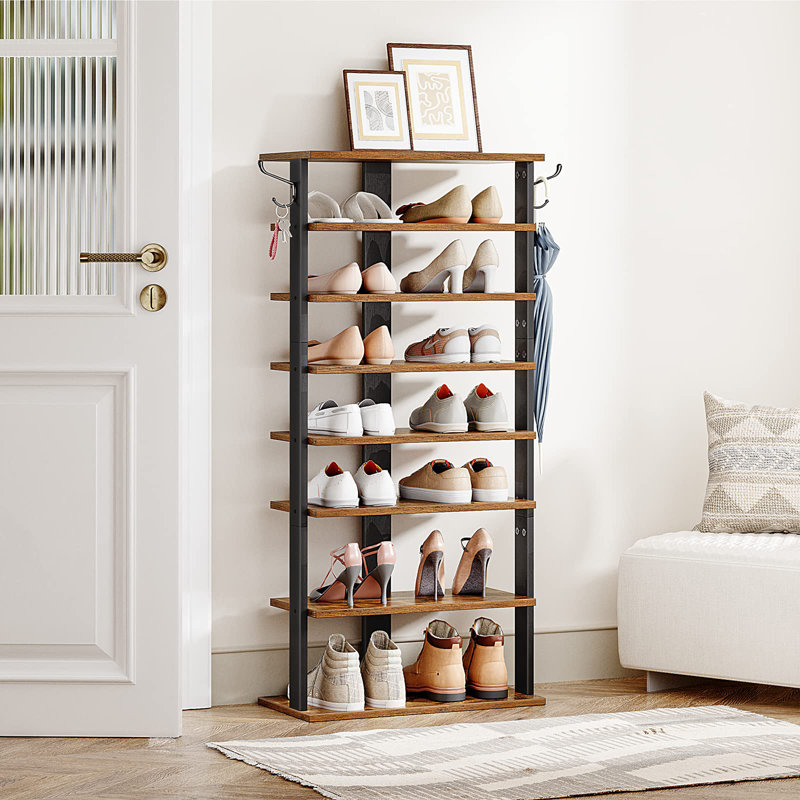 16 Pair Shoe Rack