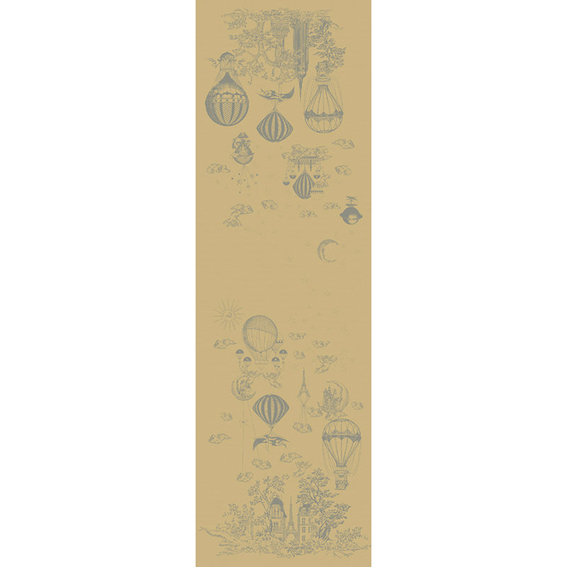 Chemin De Table Brin De The Vert Pur Coton, Gold, 54cm W x 174cm L