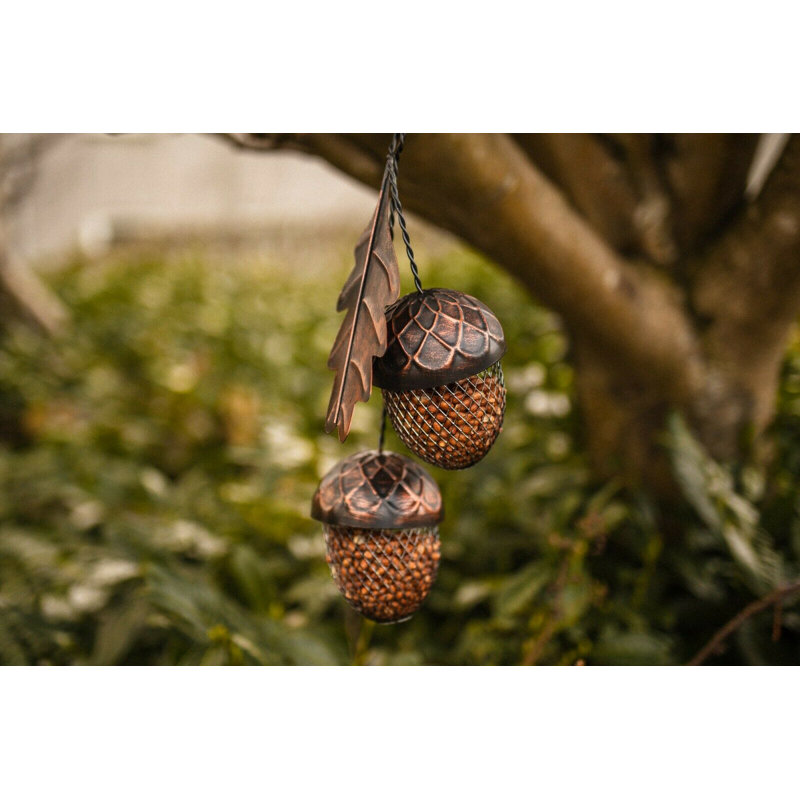 Jody Metal Hanging Decorative Bird Feeder