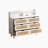 6-Drawers Rattan Storage Cabinet Rattan Drawer With LED Lights And Power Outlet,For Bedroom,Living Room-1280957921