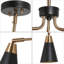 Plafonnier semi-encastré 3 lumières Dalisia