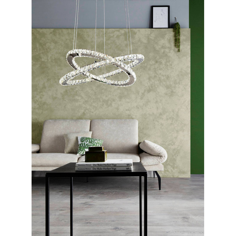 2 - Light LED Chandelier