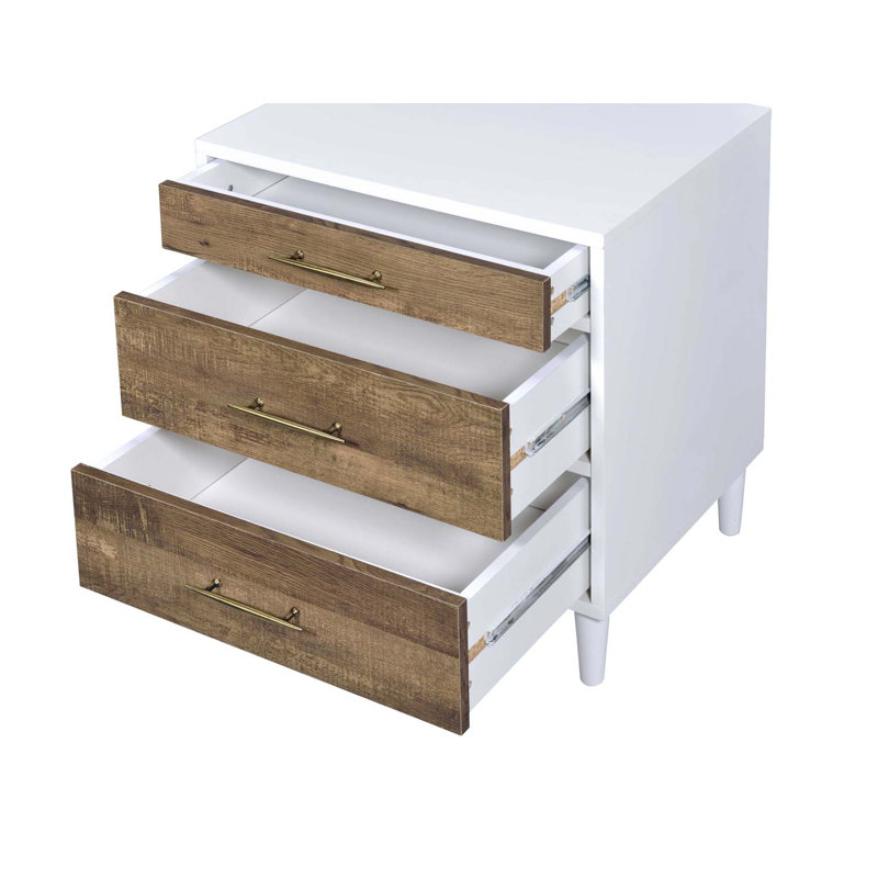 Table d'appoint polyvalente en bois avec plusieurs tiroirs pour un rangement amélioré