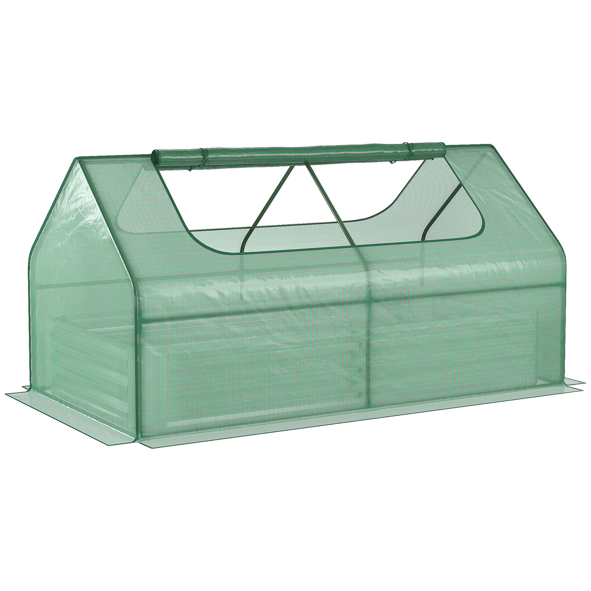 Outsunny 72.75' W x 37.5' D Mini Greenhouse | Wayfair