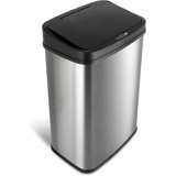 Automatic touchless motion sensor rectangular trash can, 13Gal