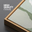 «Minimal Landscape Abstract Texture Green and White», reproduction sur toile-98041963-111176097