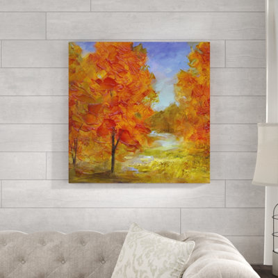 «Burst of Autumn Color», peinture sur toile