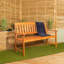 Abdulaziz Solid Wood Outdoor Bench