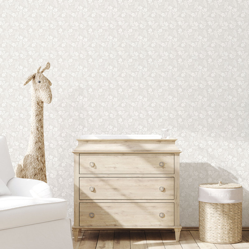 Eccleshall 10m x 53cm Matte Wallpaper Roll, Grey/Glitter