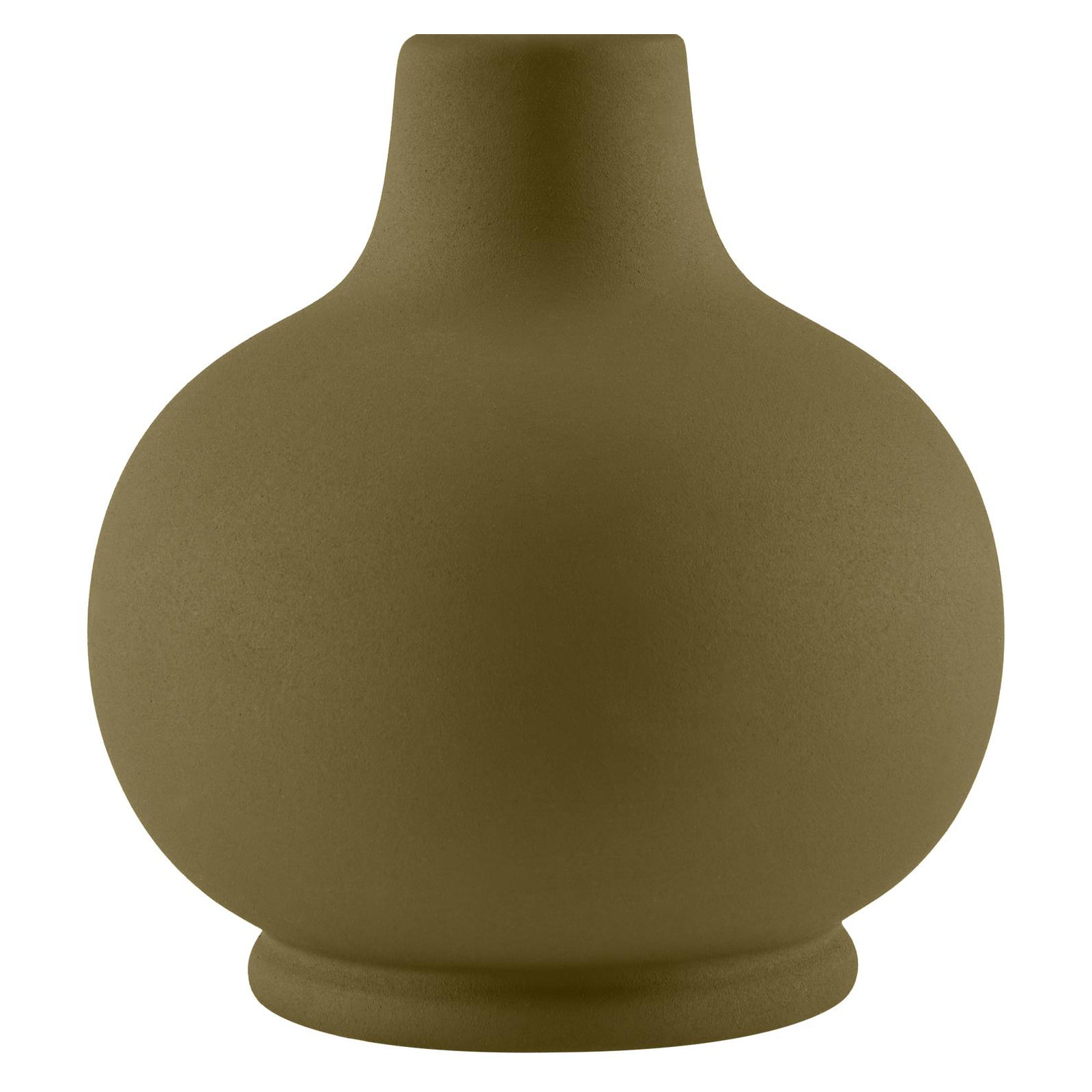 Momsen Scallop Shade Matte Lamp, Green, Natural, 13"H x 8"W x 8"D