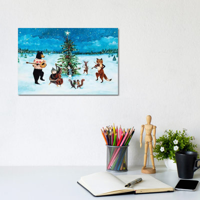 O Joyous Night! by Jahna Vashti - Wrapped Canvas Print