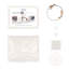 Lit à baldaquin avec volants en coton pour suspendre un filet de rideau de tente pour lire un coin-lit Hideaway Bedding Decor (beige)-122911930