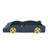 Race Car-Shaped Bed with Storage and Wheels, Solid Pine Wood, Safety Rails, No Box Spring-57318374