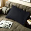 Ensembles de literie en polyester noir confortables et modernes pour la maison
