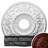 Endurathane Warsaw Ceiling Medallion, 18"OD x 3 1/2"ID x 1 3/8"P (Fits Canopies up to 3 1/2"), Hand-Painted Painted Turtle Crackle Finish-28579668