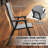 Outdoor Patio Chair Set (2-Piece) Stackable Portable, Gray-1393902834