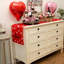Chemin de table Saint-Valentin Love Heart