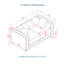 Velours rembourré avec accoudoirs carrés décoratifs Modern Design-1621898055