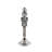 12'' H Pewter Tabletop Candlestick