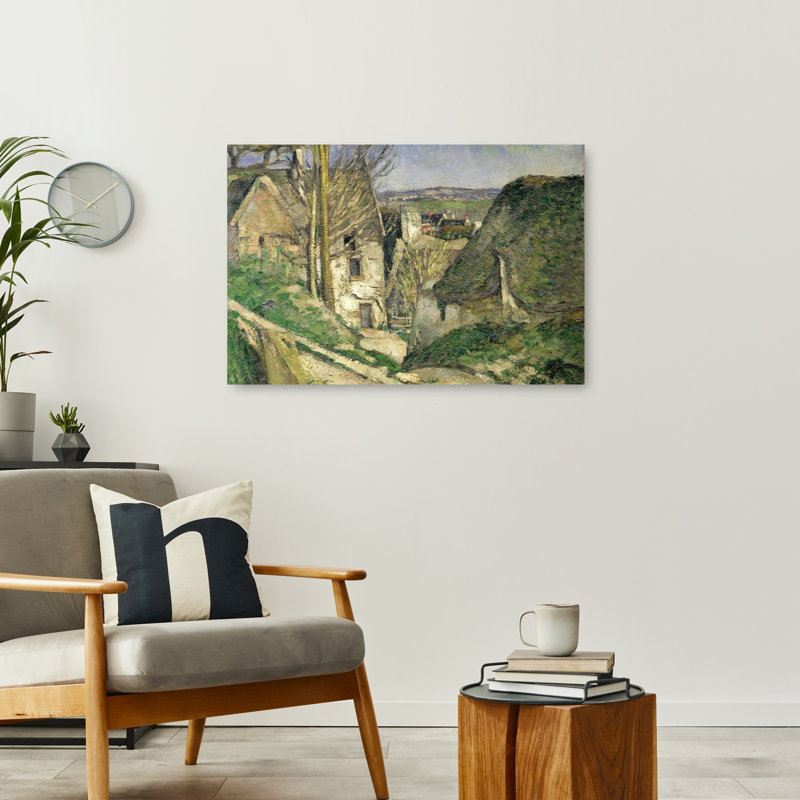 The House Of The Hanged Man, Auvers-Sur-Oise, 1873 Impressionist Abstract Contemporary Autumn Tree Wall Art Print