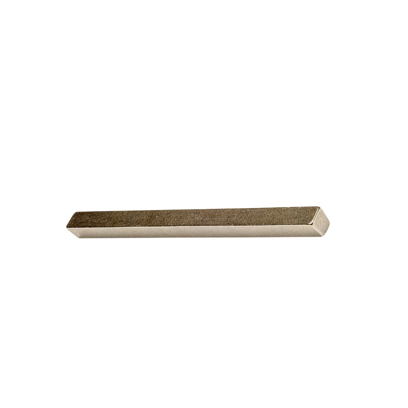 Stringer Finger Pull, White Bronze Brushed, 1"