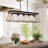Deizel 5-Light Metal Linear Pendant-68211117