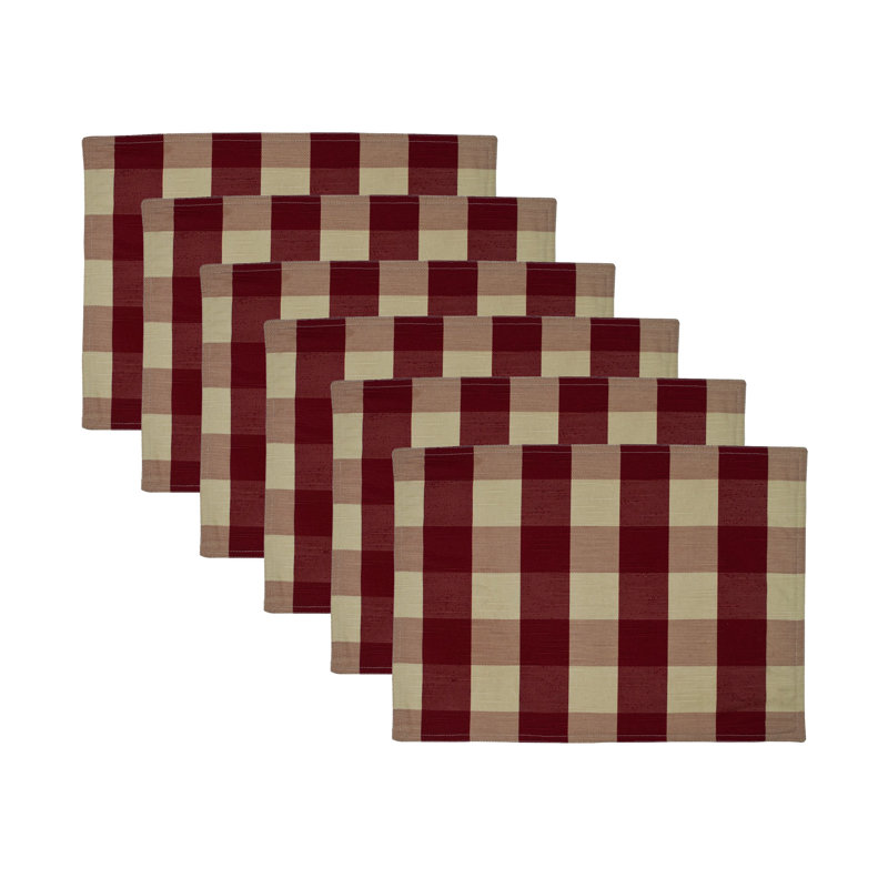 Récapitulatif 18" pique-nique, Rouge / Crème
