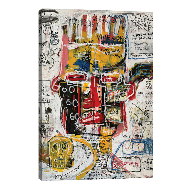 Delete Zone by PinkPankPunk - Wrapped Canvas Gallery-Wrapped Canvas Giclee, 101.6 cm H x 66.04 cm W x 3.175 cm D
