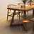 Nordic solid wood rectangular dining table-1825607272