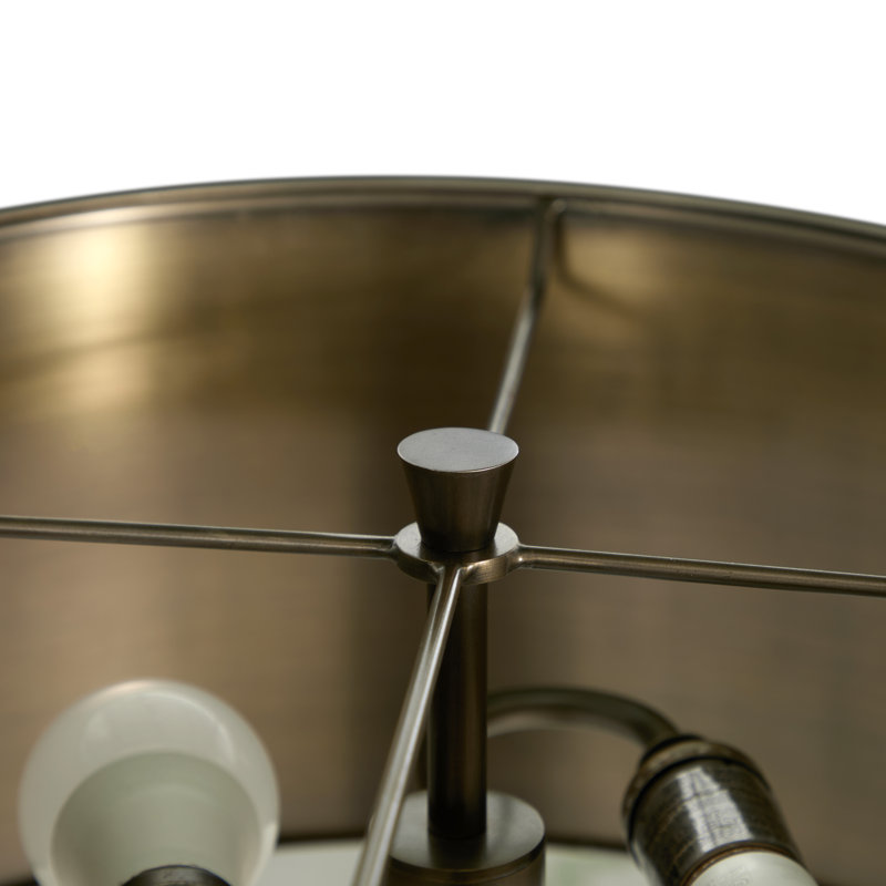 Lampe de table en cuir Vistara Mountain H