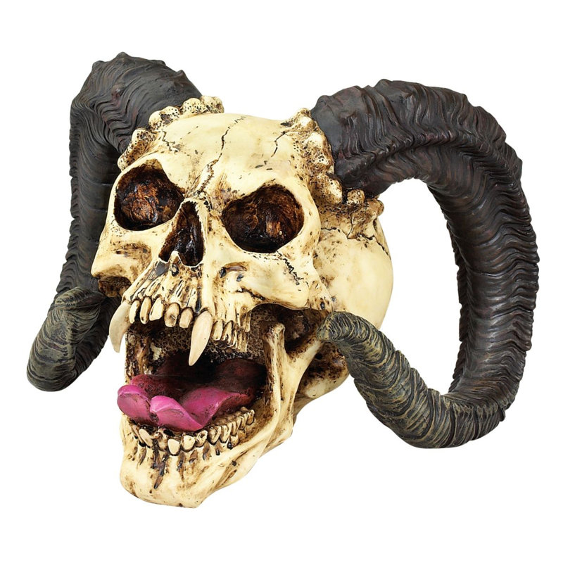 Figurine Le crâne de la bête à cornes