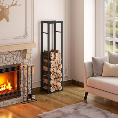 Wadkins 40 W x 25 D Metal Log Rack