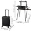 Organisateur de maquillage en aluminium