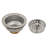 Solid Brass Style Kitchen Sink Basket Strainer-21698897