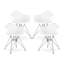  Fauteuil Tower avec pieds en acier-253025755-208414328