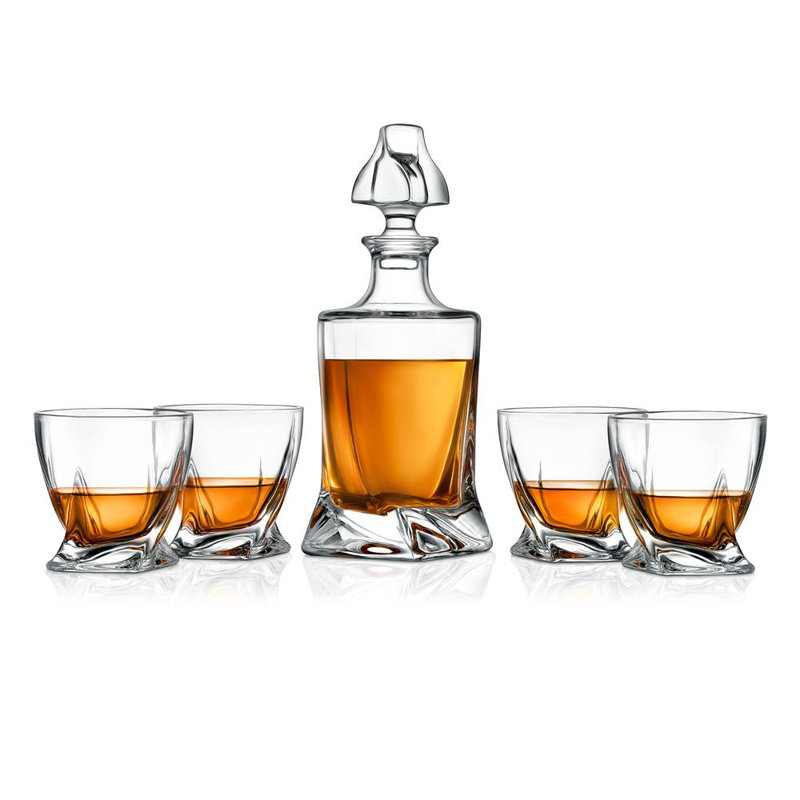 Ensemble de carafe à décanter 5 pièces Fioranna