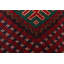 Tapis rouge Teimani 2 pi 11 po x 4 pi 11 po