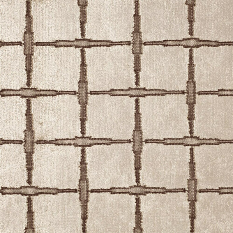 Tespi Square Fabric, Pearl