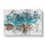 Reflection of the San Francisco Skyline Watercolour - Wrapped Canvas-56659926