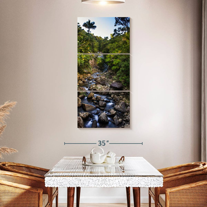Ruisseau El Yunque, H 52 po x l 24 po